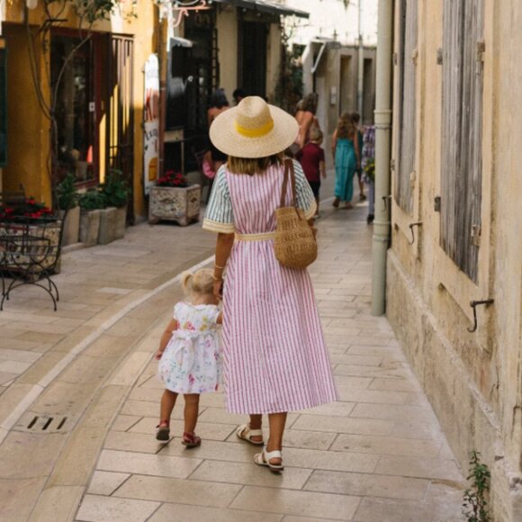 Parterre Vera Striped Multicolor Belted Shirt Dress - Picture 7 of 7